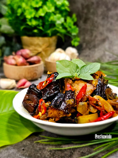 Foto resep Oseng Ikan Pari Asap