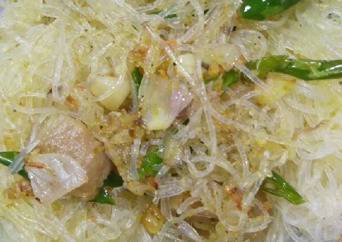 Resep Sohun baso cabe hijau Anti Gagal