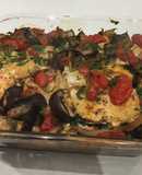 Corvina con Berenjena