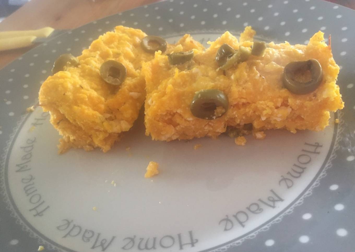 Budín de calabaza y ricotta