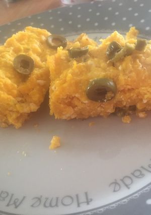 Una foto de Budín de calabaza y ricotta