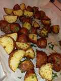 The BEST roasted potatoes