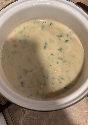 صورة لوصفة شوربة الفطر سهلة وبسيطة