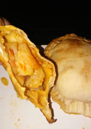 Una foto de Empanadas de camarones al horno🍤Mmmmm