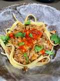 Pork and Peanut Noodles