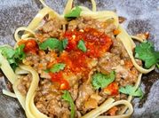 A picture of ground turkey ginger