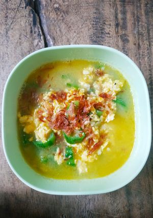 Foto resep Oyong oseng telur simpel