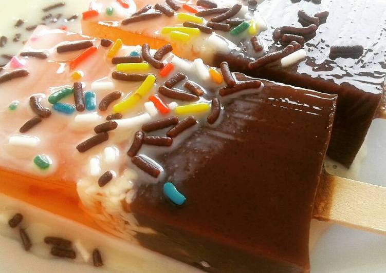 Resep Ice jelly cheese stick | Resep Membuat Ice jelly cheese stick Yang Enak Banget