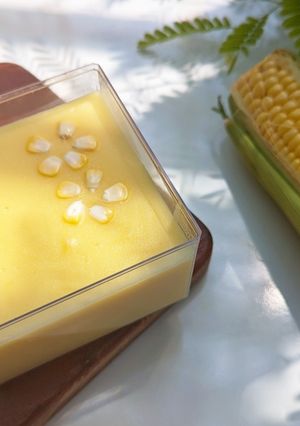 Hình của món Thạch Pudding Bắp.
