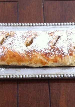 Una foto de Strudel de manzana