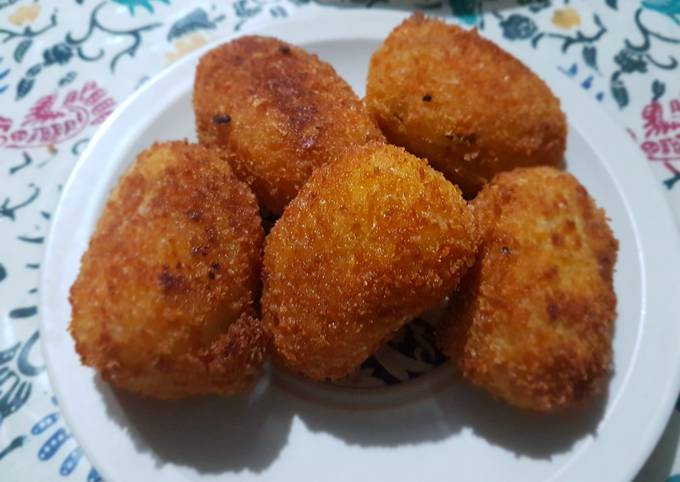 Resep Kroket Kentang Isi Daging Bikinramadanberkesan Oleh Riwi