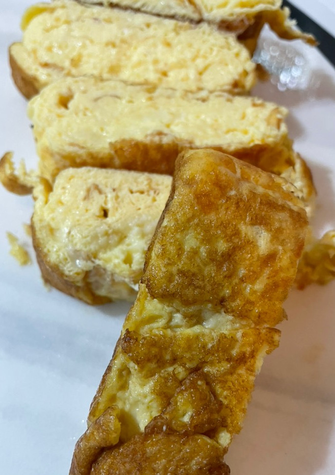 藍藍的-起司玉子燒 的食譜成品照片