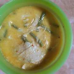A picture of Rebung masak santan pedas.