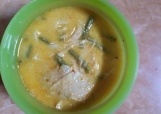 Resep Rebung masak santan pedas Anti Gagal