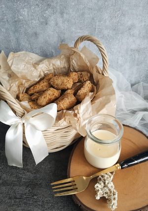 Foto resep Potato Wedges with Cheese Sauce