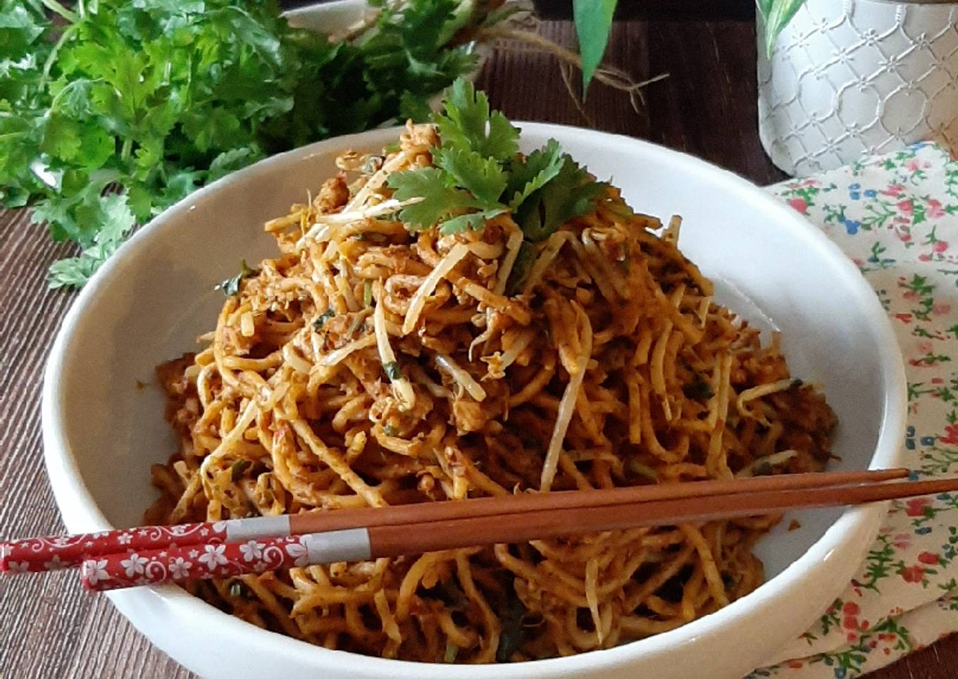 Ich Ayam Pedas Daun Ketumbar