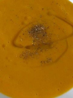 Una foto de Crema de zanahoria