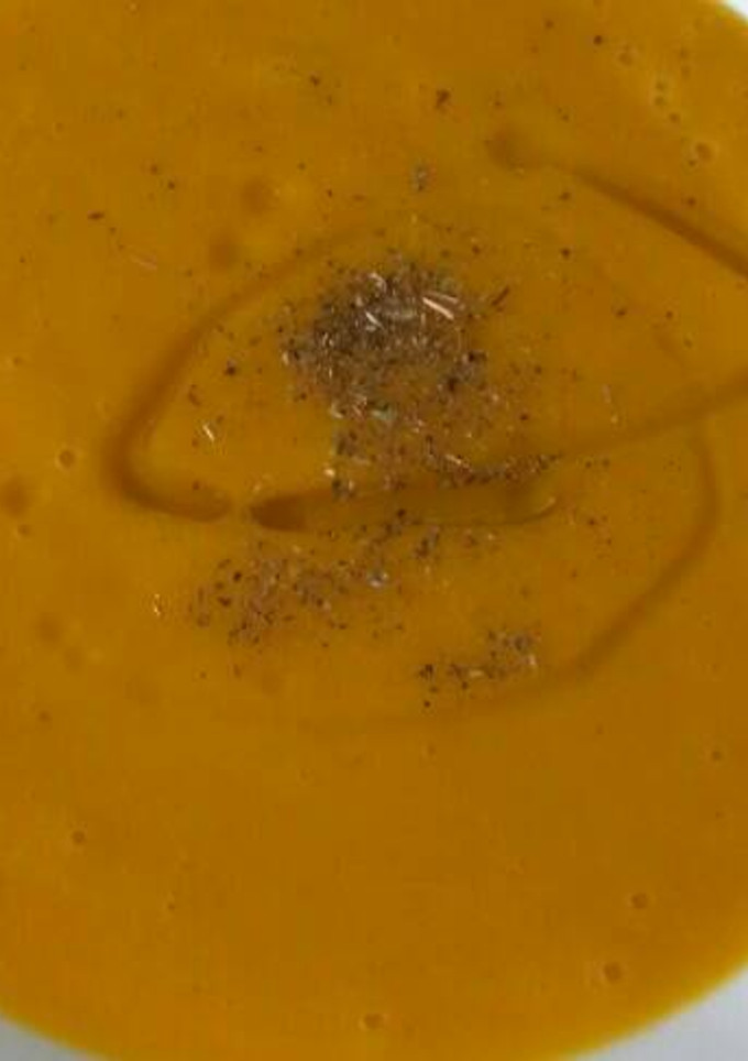 Una foto de Crema de zanahoria