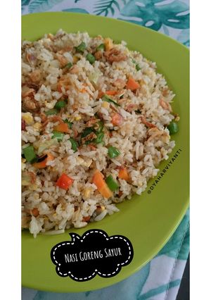 Foto resep Nasi Goreng Sayur