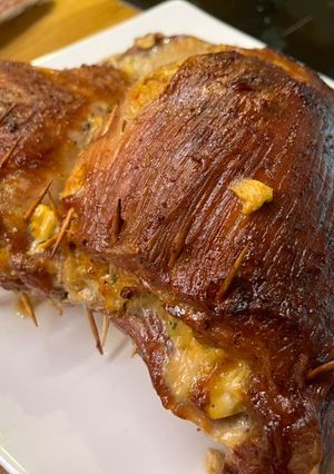 Két zsebes töltött dagadó recept fotója