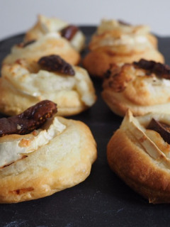 Une photo de Feuilletés Figues/chèvre