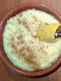 Una foto de Arroz con leche