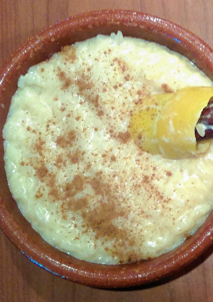 Una foto de Arroz con leche