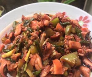 Resep Mudah Tumis Cumi Kecap Pedas Mantul Banget