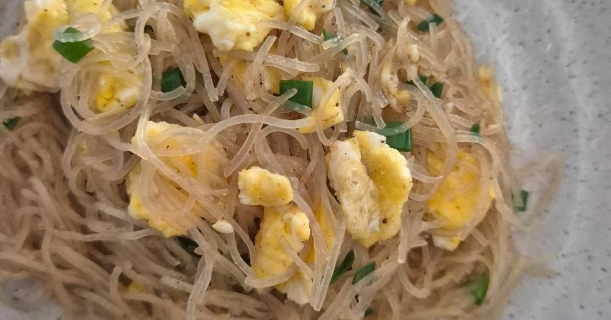 Bihun Masak Telur Kids Friendly