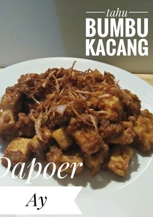 Foto resep Tahu Bumbu Kacang