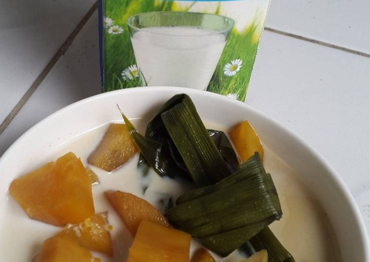  Resep  Kolak Ubi tanpa Santan  dgn susu cair oleh LI Sye 