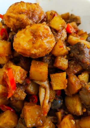 Foto resep Sambel goreng rempelo ati ayam