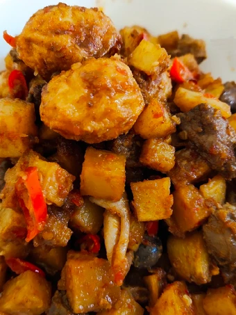 Langkah Gampang Membikin Resep Sambel goreng rempelo ati ayam yang Lezat Anti Ribet, Menggugah Selera