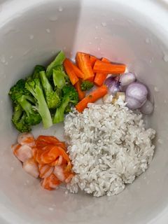 Foto resep MPASI 6M+ Salmon Brokoli Wortel