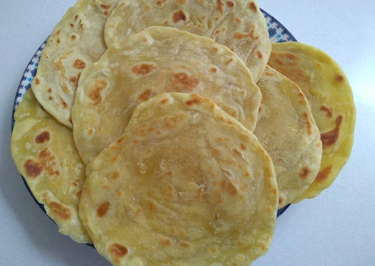 85. Roti Maryam (step by step)