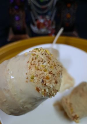 A picture of Banana Kulfi.