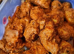 Foto resep Rendang ayam bumbu instan