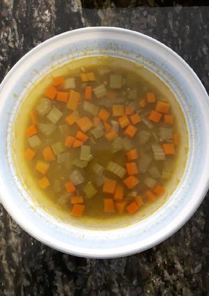 A picture of Autumn Lentil Soup.