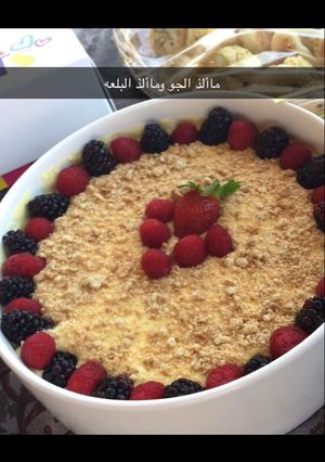 صورة لوصفة حلو بارد ولذيذ بالتوت السهل