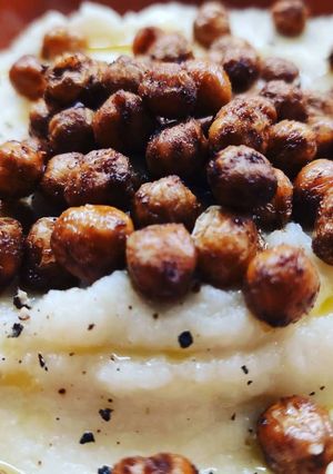 Foto di Purè di cavolfiore e sedano rapa al vapore