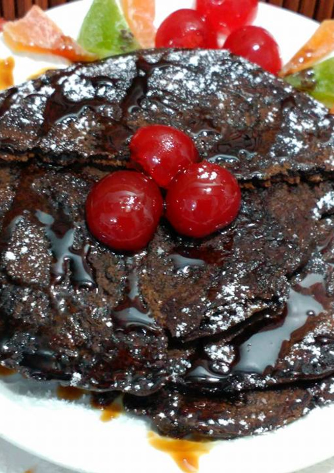 Una foto de Tortitas con harina de algarroba 