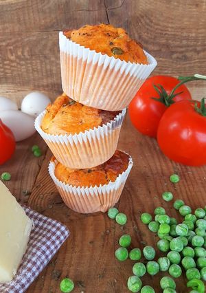 Foto di Muffin salati con verdure