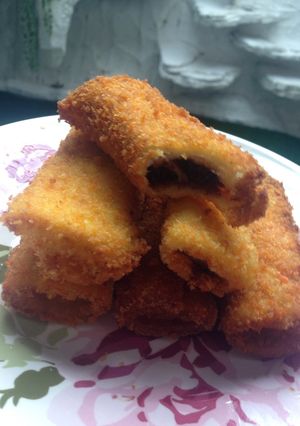 Foto resep Roti goreng chocomaltine keju