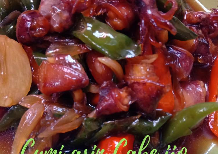 Cumi asin Cabe ijo