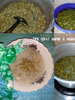 Foto resep Kacang ijo(tips cepat empuk & hemat gas metode 5.30.7)