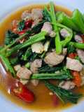 คะน้าน้ำมันหอยง่ายๆ