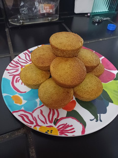 Una foto de Cupcakes de banano sin gluten ni lactosa