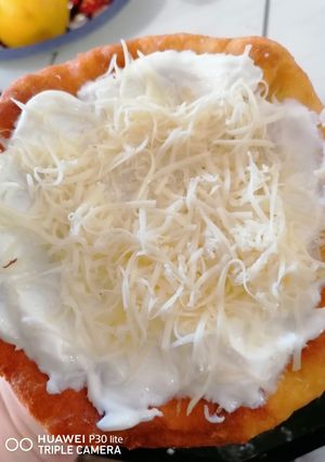 Kefires lángos recept fotója