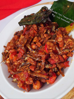 Foto resep Sambal Teri Tempe Pedas