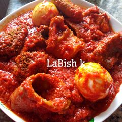 A picture of Buka Stew(Yoruba Stew).